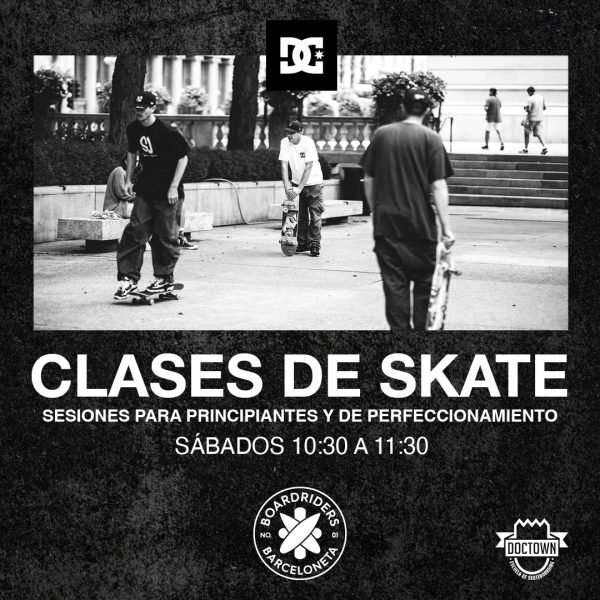 clases de skate gratis en Barcelona