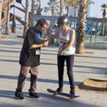 Clases de skate promocionales en Boardriders Barceloneta