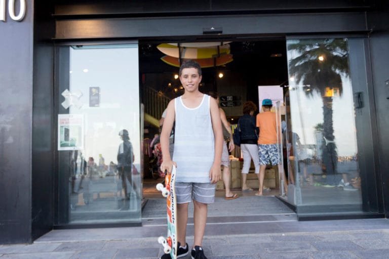 Clases de skate promocionales en Boardriders Barceloneta