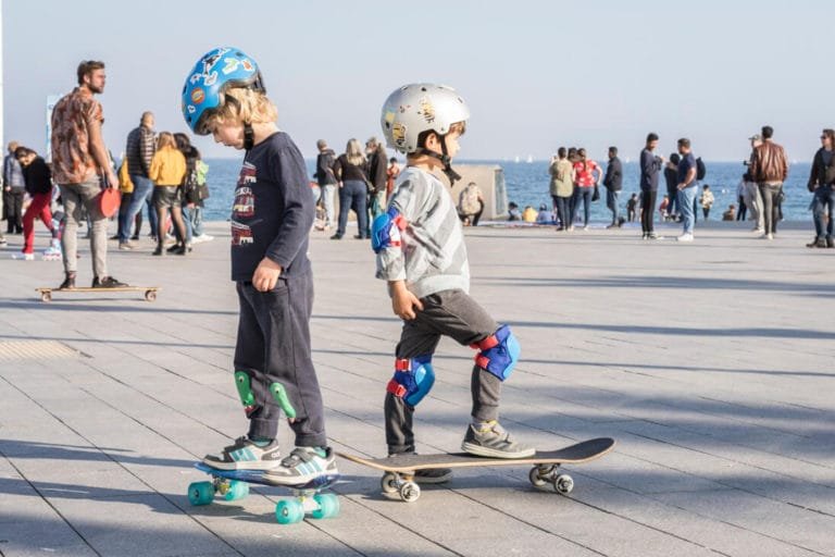 Clases de skate promocionales en Boardriders Barceloneta